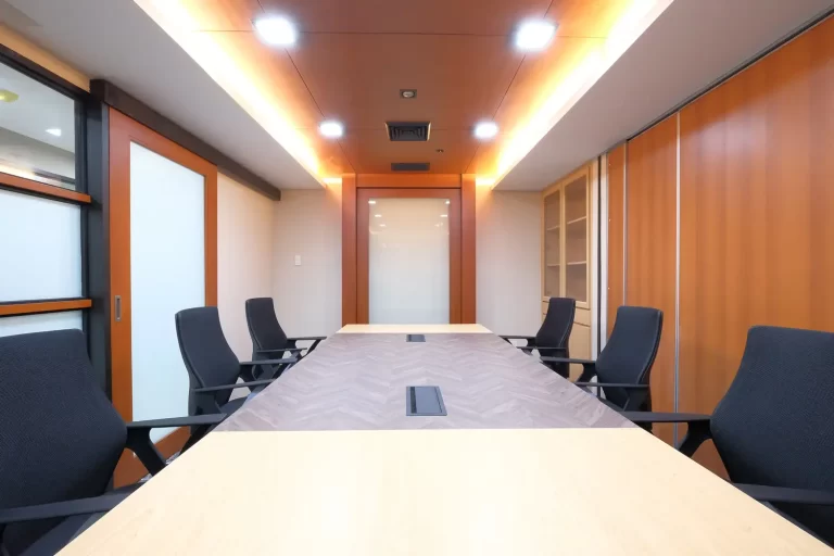 M Spaces conference room designed for meetings