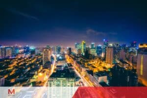 A collage showcasing various vibrant cities