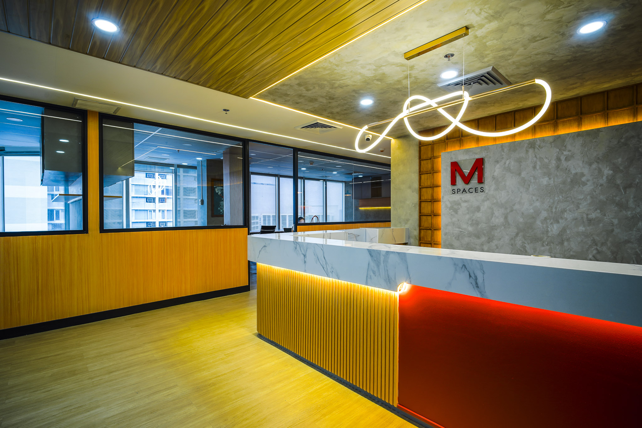 Office entrance / reception